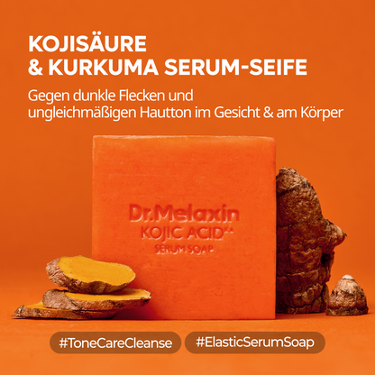 Dr.Melaxin Kojic Acid Turmeric Serum Soap