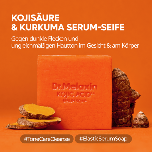 Dr.Melaxin Kojic Acid Turmeric Serum Soap