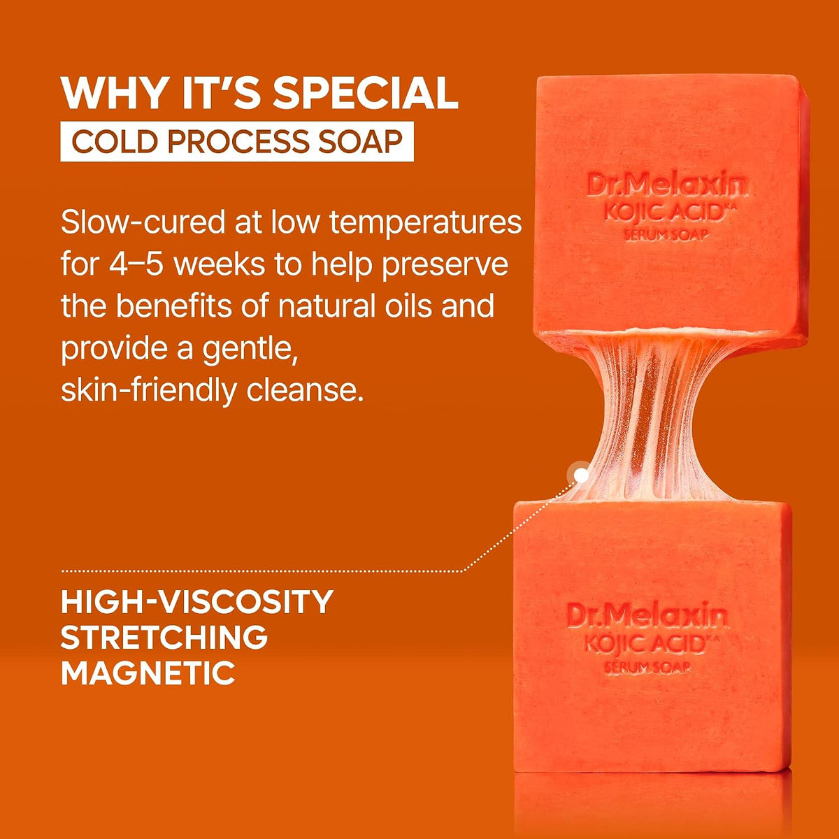 Dr.Melaxin Kojic Acid Turmeric Serum Soap