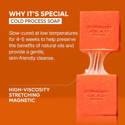 Dr.Melaxin Kojic Acid Turmeric Serum Soap