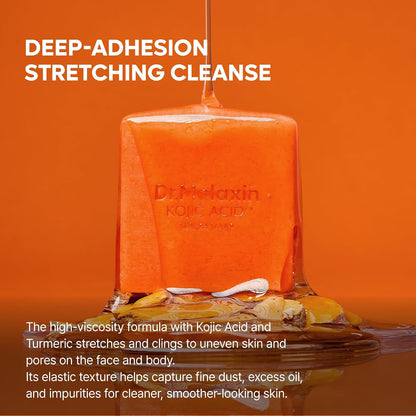 Dr.Melaxin Kojic Acid Turmeric Serum Soap